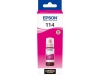 Original Tintenbehälter magenta  Epson No. 114 m, C13T07B340