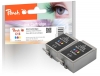 2 cartucce InkJet Peach colore, compatibile con  Canon BCI-16C, 9818A002