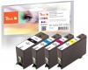 Peach Spar Pack Tintenpatronen, XL-Ergiebigkeit, kompatibel zu  Lexmark No. 150XL