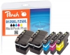 Peach Spar Pack Plus Tintenpatronen, kompatibel zu  Brother LC-129VALBP