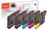 Peach Spar Pack Plus Tintenpatronen kompatibel zu  Brother LC-985