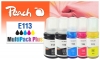 Peach Spar Pack Plus Tintenpatronen, kompatibel zu  Epson No. 113, T06B1*2, T06B2, T06B3, T06B4