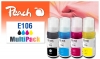 Peach Spar Pack Tintenpatronen kompatibel zu  Epson No. 106