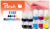 Peach Spar Pack Plus Tintenpatronen, kompatibel zu  Epson No. 102