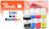 Peach Spar Pack Tintenpatronen kompatibel zu  Epson No. 101