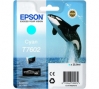 211616 - Oryginalny wklad atramentowy cyan T7602C, C13T76024010 Epson