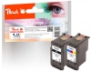 319026 - Peach Spar Pack Druckköpfe kompatibel zu PG-545XLBK, CL-546XLC, 8286B001, 8288B001 Canon