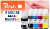 321327 - Peach Multi Pack kompatybilny z No. 105, No. 106 Epson