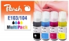 321330 - Peach Multi Pack, compatible with No. 103, No. 104, T00P640 Epson